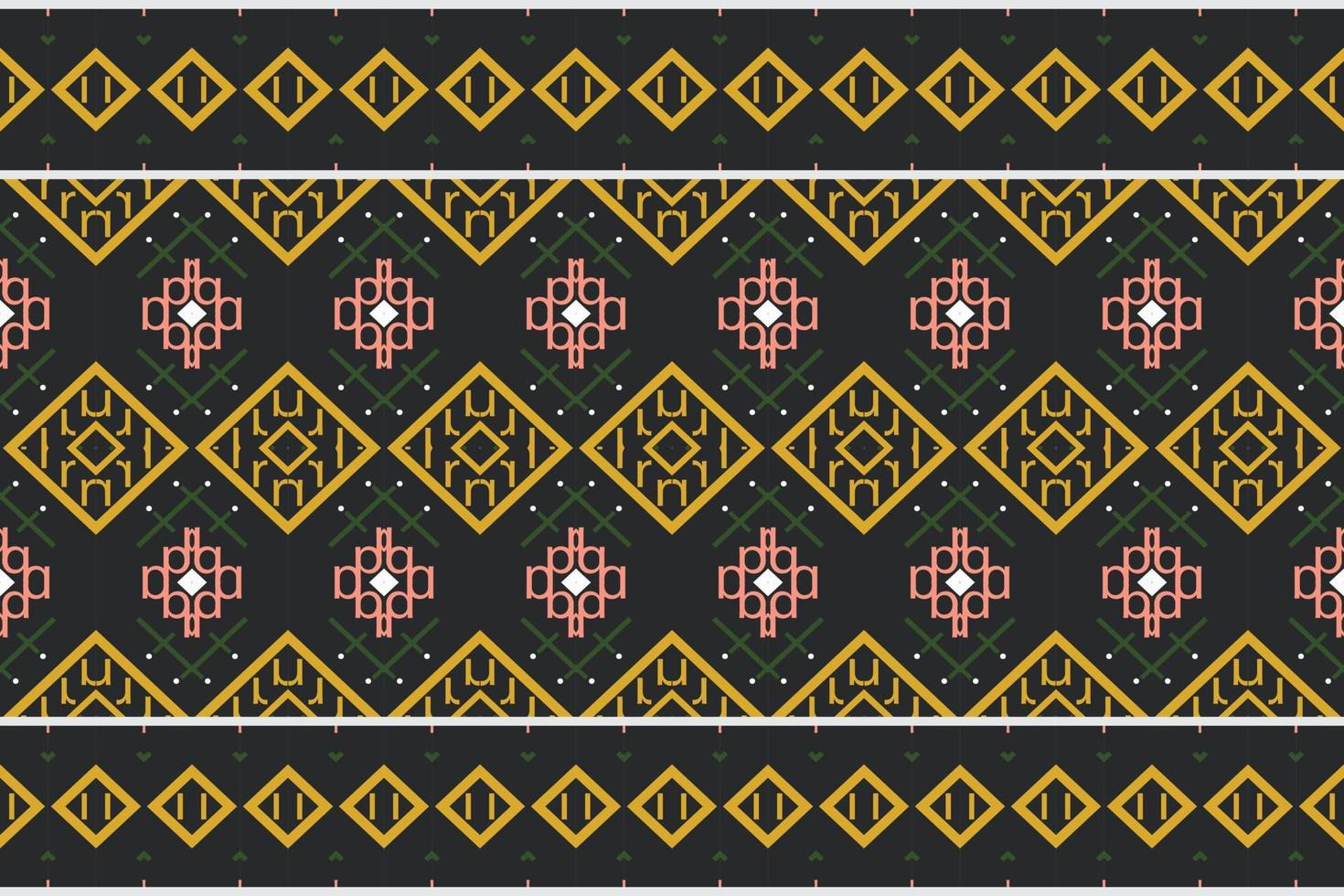 Motif Ethnic floral seamless pattern background. geometric ethnic oriental pattern traditional. Ethnic Aztec style abstract vector illustration. design for print texture,fabric,saree,sari,carpet.