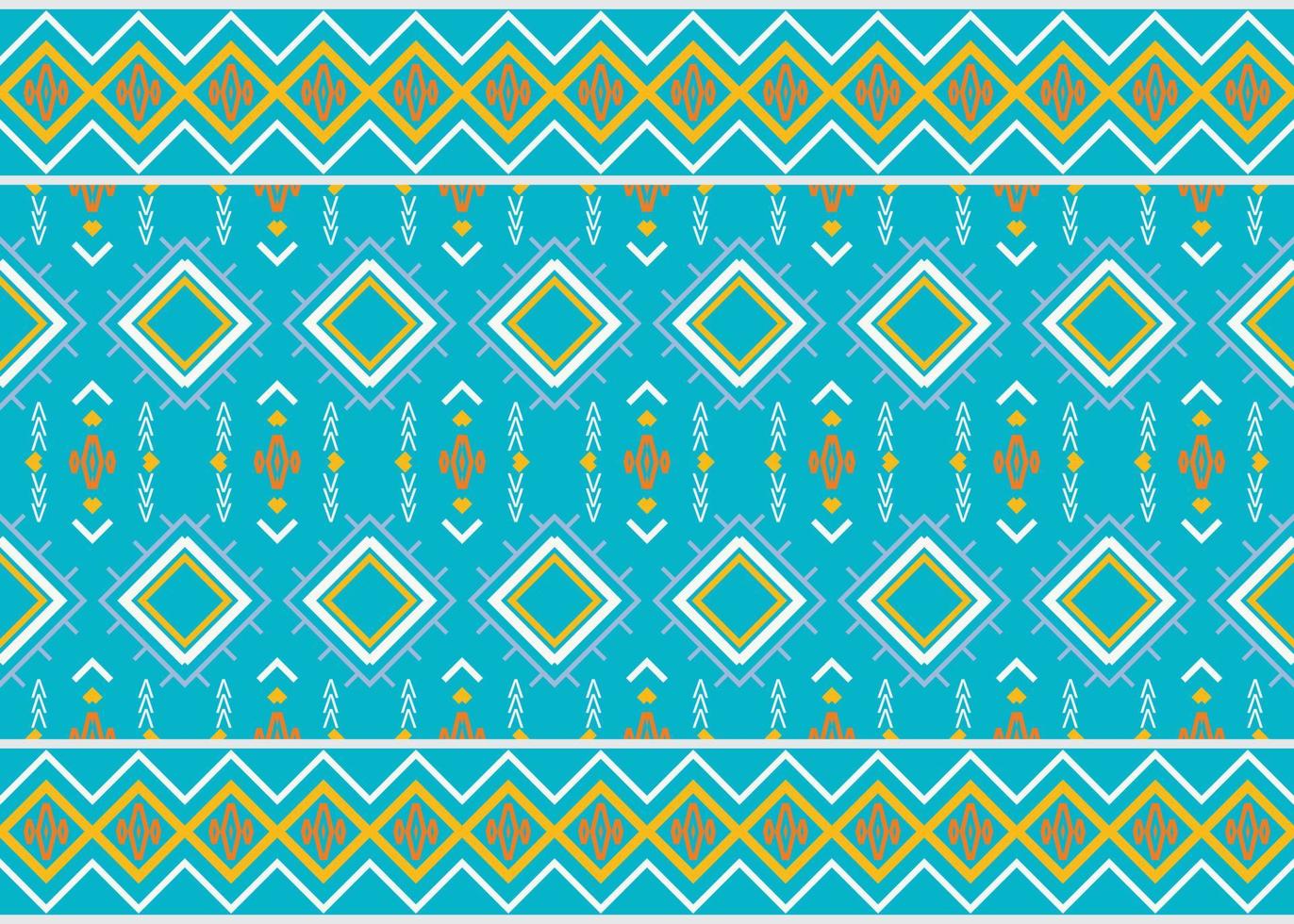 Simple ethnic design in the Philippines. traditional patterned wallpaper It is a pattern geometric shapes. Create beautiful fabric patterns. Design for print. Using in the fashion industry. vector
