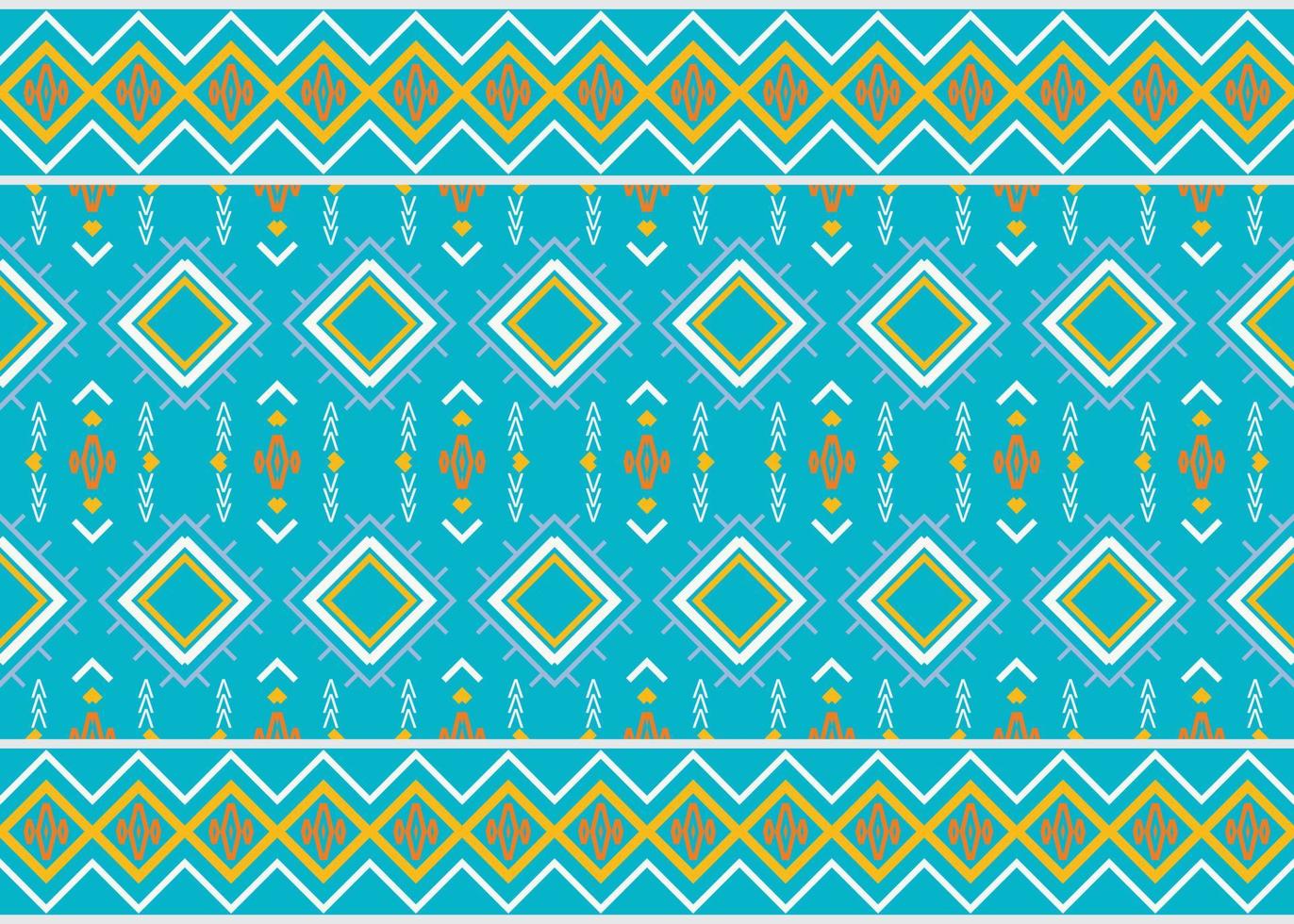 Simple ethnic design in the Philippines. traditional patterned wallpaper It is a pattern geometric shapes. Create beautiful fabric patterns. Design for print. Using in the fashion industry. vector