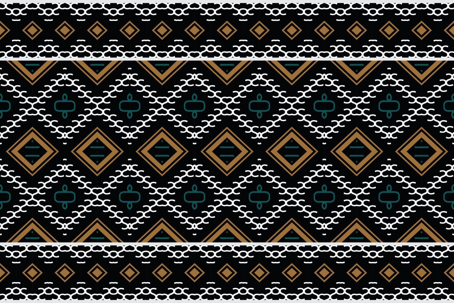 Seamless Indian ethnic pattern. traditional patterned old saree dress design It is a pattern geometric shapes. Create beautiful fabric patterns. Design for print. Using in the fashion industry. vector