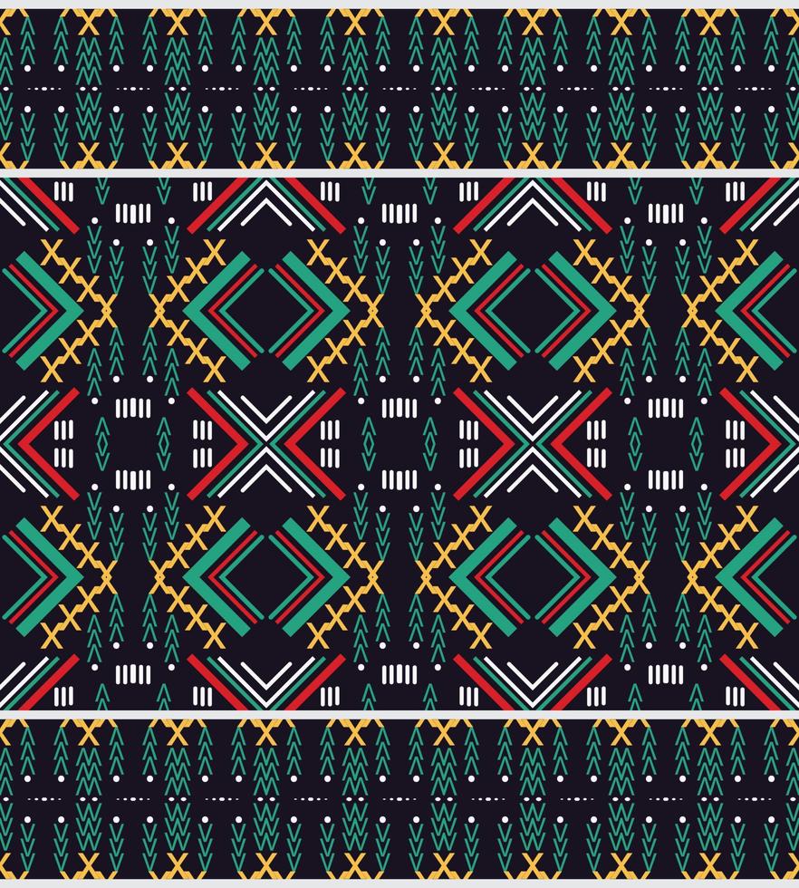 Ethnic design drawing wallpaper. traditional patterned carpets It is a pattern geometric shapes. Create beautiful fabric patterns. Design for print. Using in the fashion industry. vector