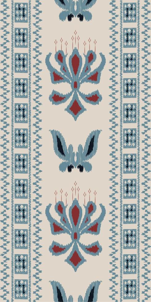 Ikat Damask 08 vector