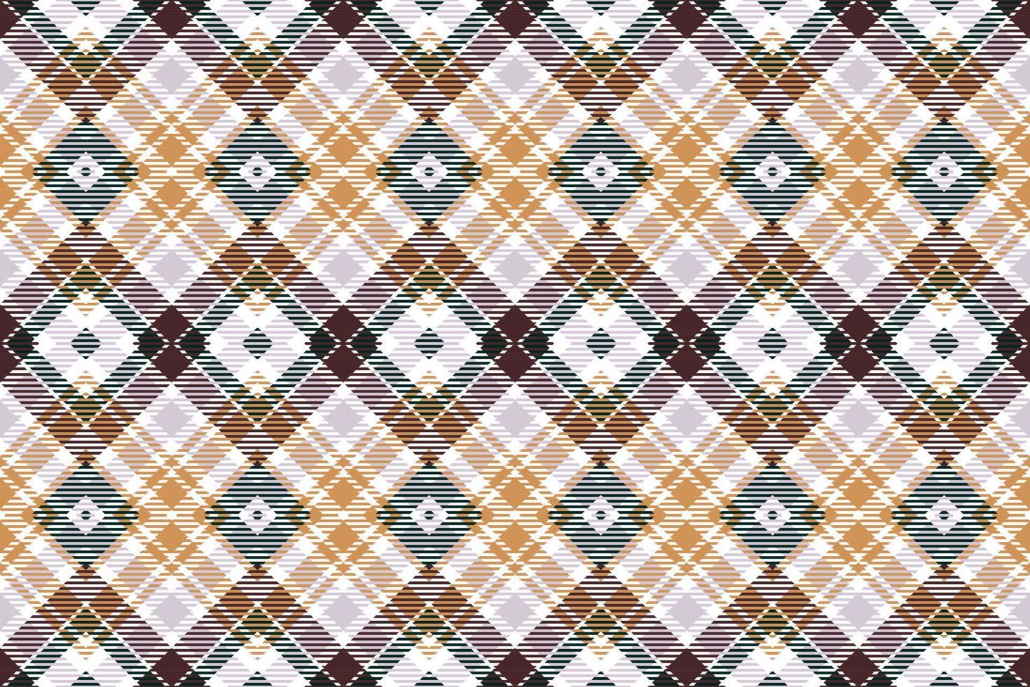 Checkered Simple plaid pattern seamless is a patterned cloth consisting of criss crossed, horizontal and vertical bands in multiple colours.plaid Seamless For scarf,pyjamas,blanket,duvet,kilt large vector