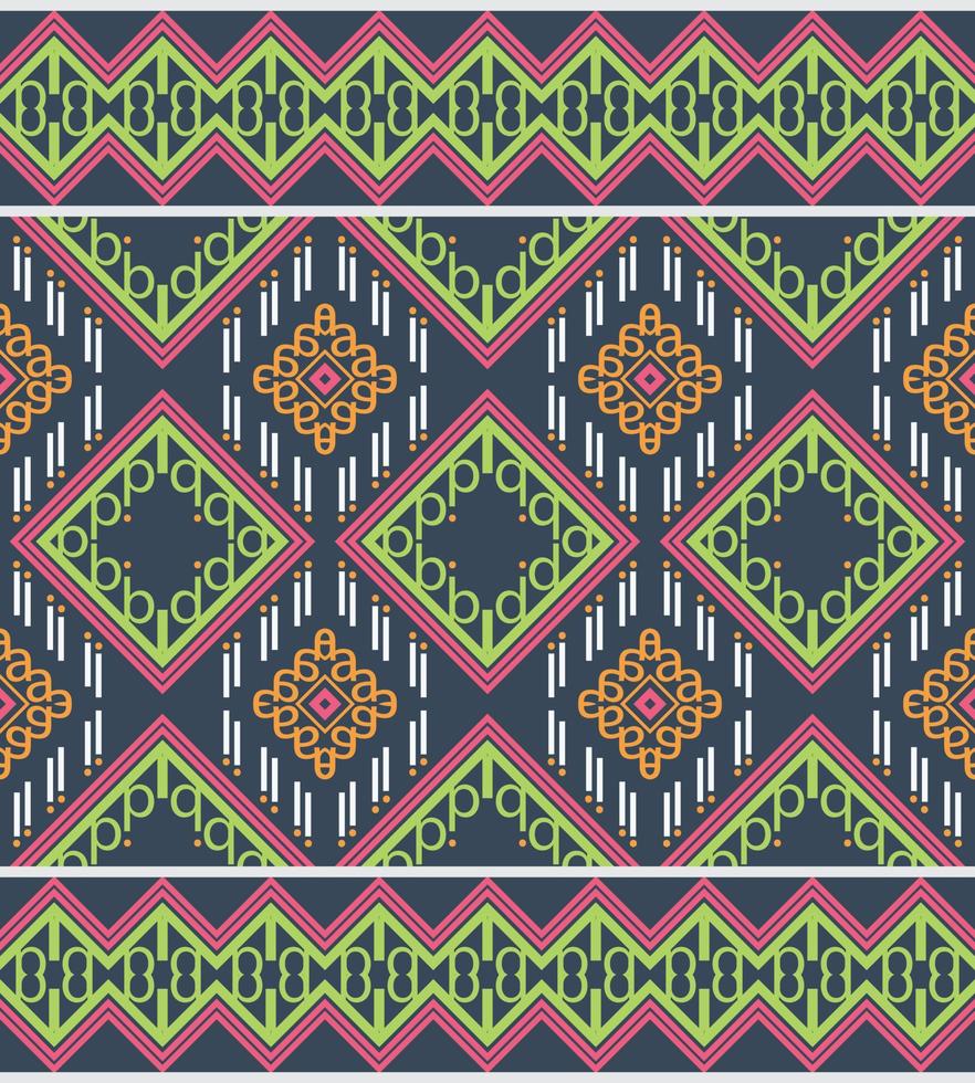 Ethnic design examples. traditional patterned vector It is a pattern