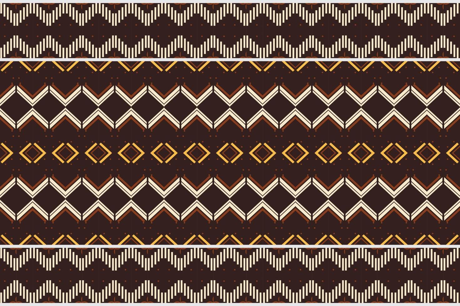 Ethnic pattern Philippine textile. traditional patterned old saree dress design It is a pattern geometric shapes. Create beautiful fabric patterns. Design for print. Using in the fashion industry. vector