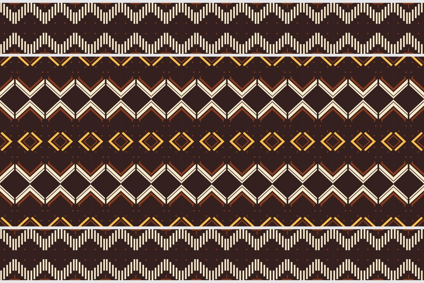 Ethnic pattern Philippine textile. traditional patterned old saree dress design It is a pattern geometric shapes. Create beautiful fabric patterns. Design for print. Using in the fashion industry. vector
