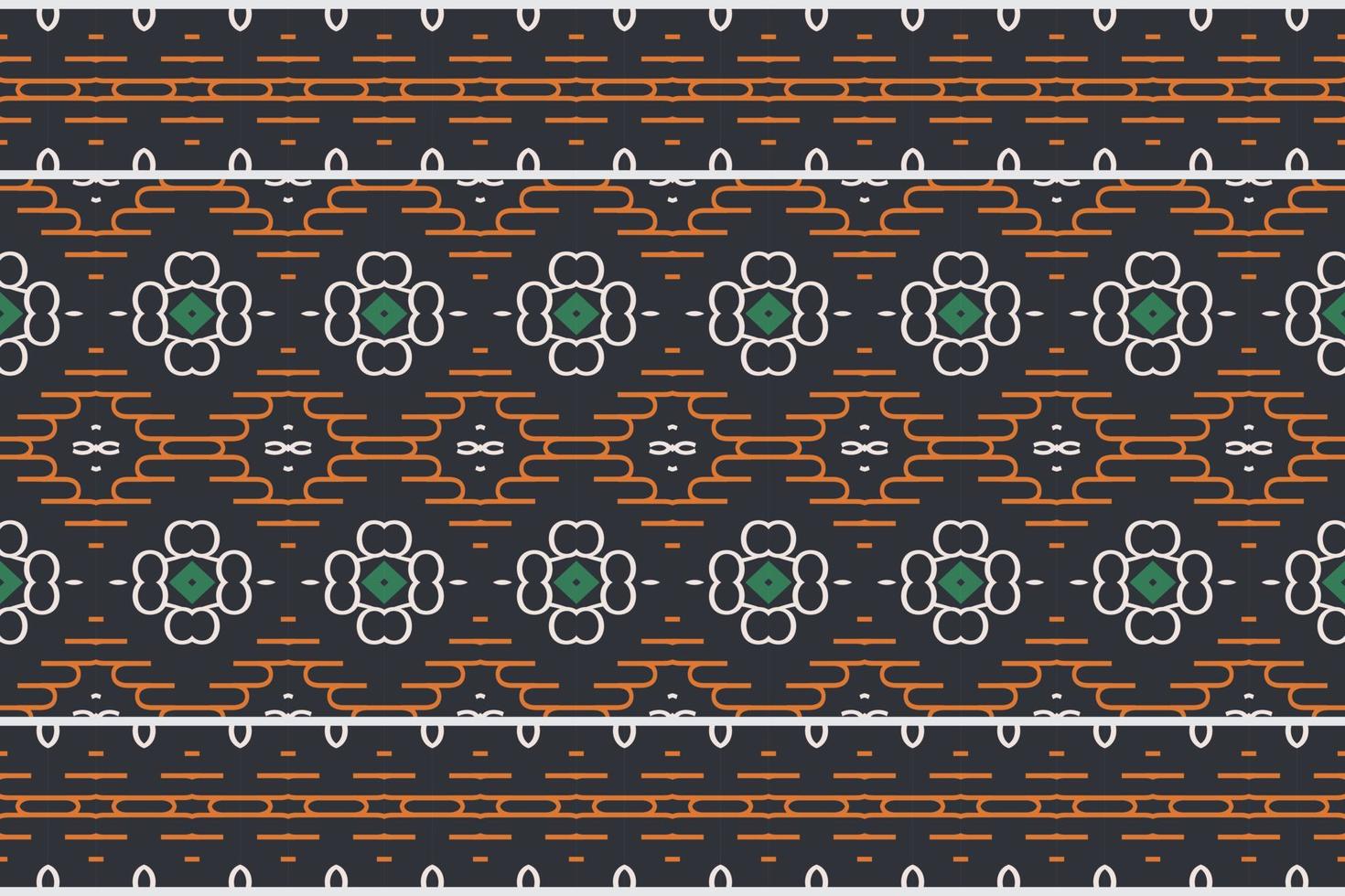 Seamless Indian ethnic pattern. Geometric ethnic pattern traditional Design It is a pattern geometric shapes. Create beautiful fabric patterns. Design for print. Using in the fashion industry. vector