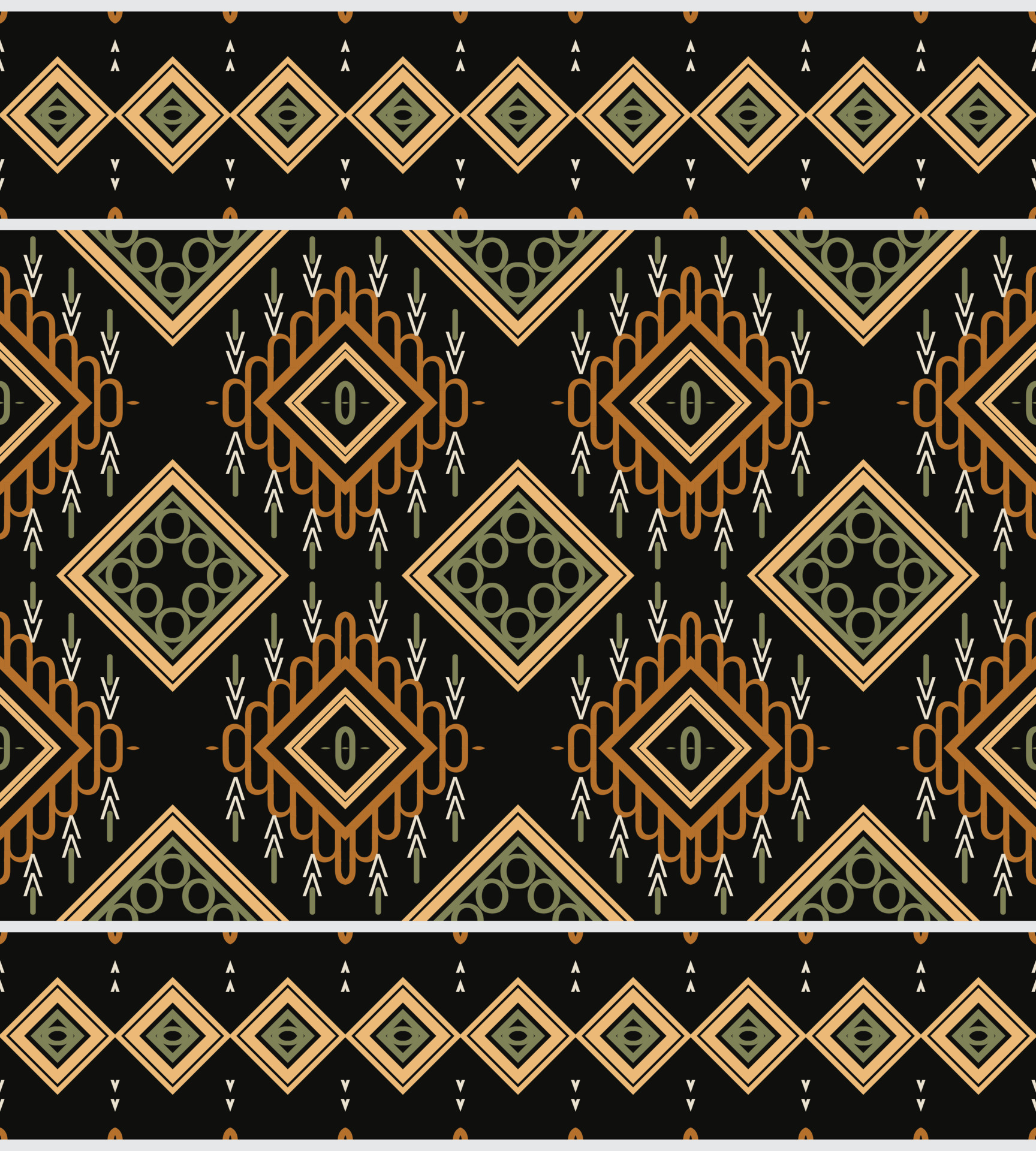 Ethnic design drawing wallpaper. It is a pattern geometric shapes