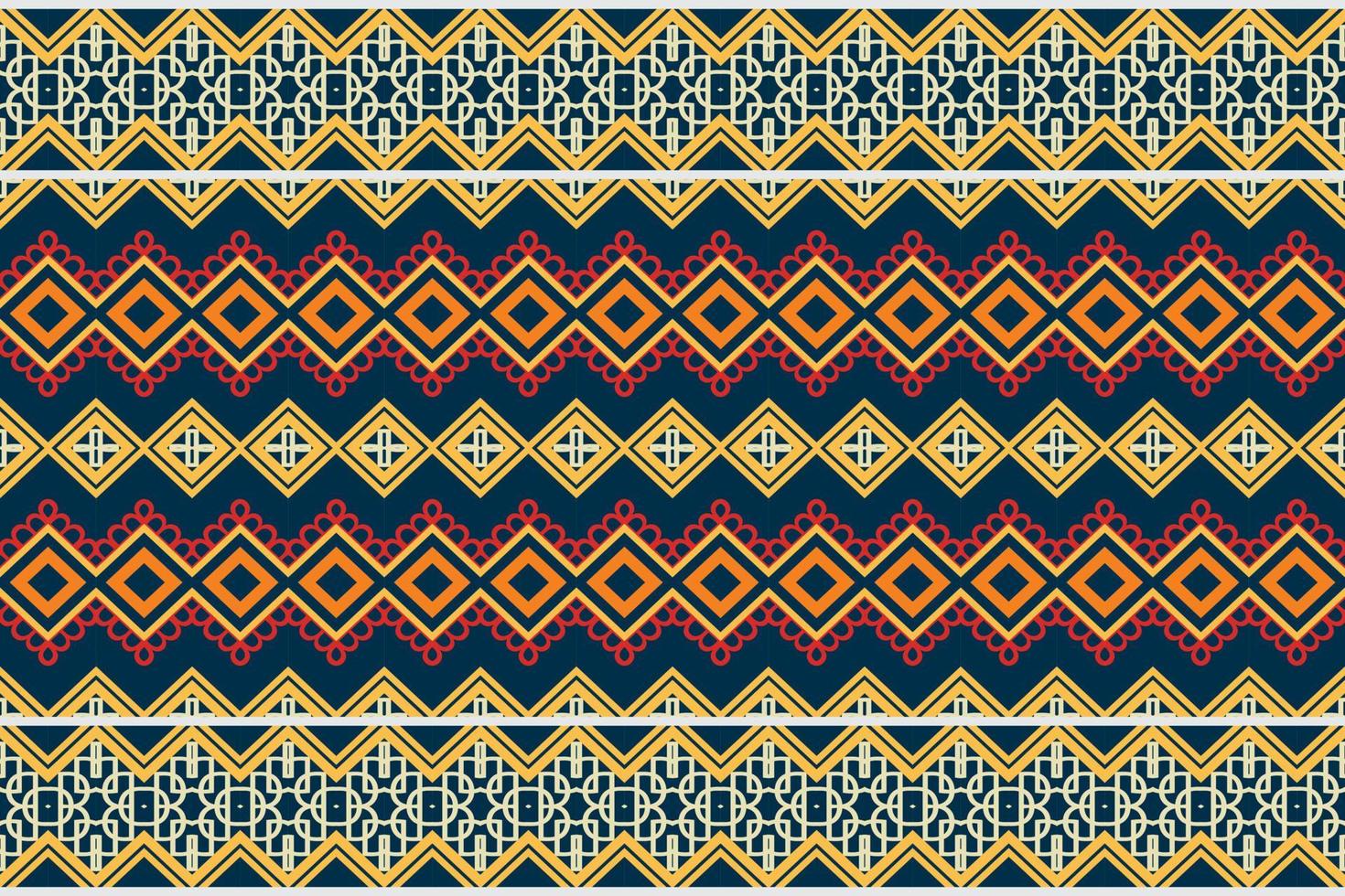 Pattern Philippine tribal design. Geometric ethnic pattern traditional Design It is a pattern geometric shapes. Create beautiful fabric patterns. Design for print. Using in the fashion industry. vector