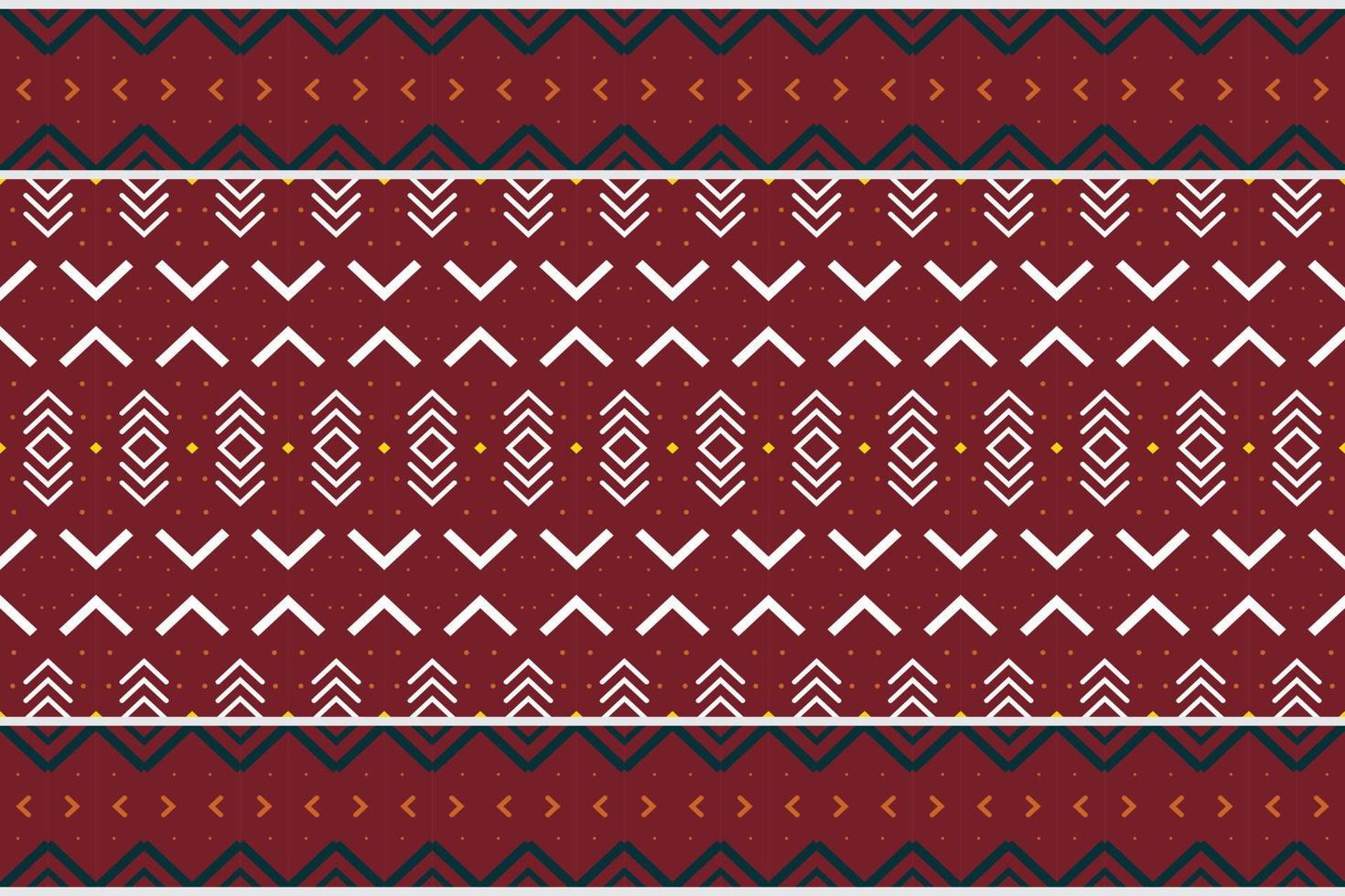 Simple ethnic design drawing. traditional patterned wallpaper It is a pattern geometric shapes. Create beautiful fabric patterns. Design for print. Using in the fashion industry. vector