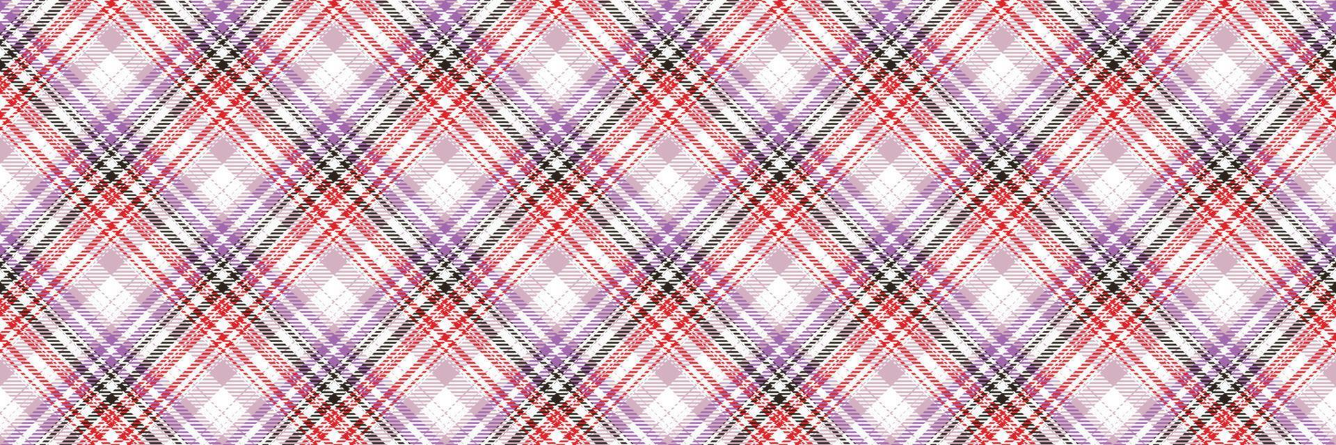 Check Simple plaid pattern seamless is a patterned cloth consisting of criss crossed, horizontal and vertical bands in multiple colours.plaid Seamless for  scarf,pyjamas,blanket,duvet,kilt large vector