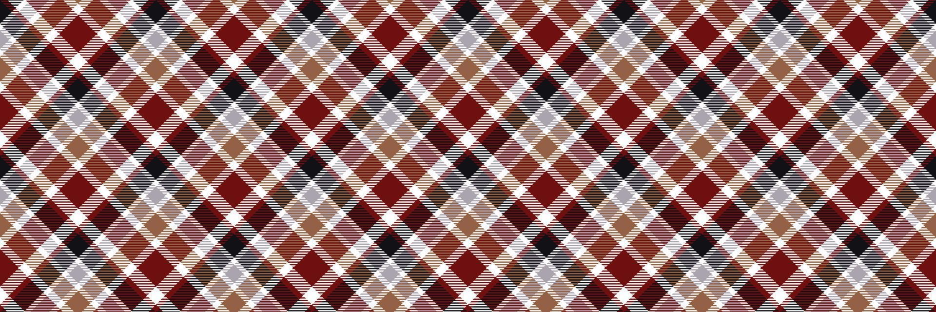 Check Plaid pattern is a patterned cloth consisting of criss crossed, horizontal and vertical bands in multiple colours.plaid Seamless for  scarf,pyjamas,blanket,duvet,kilt large shawl. vector