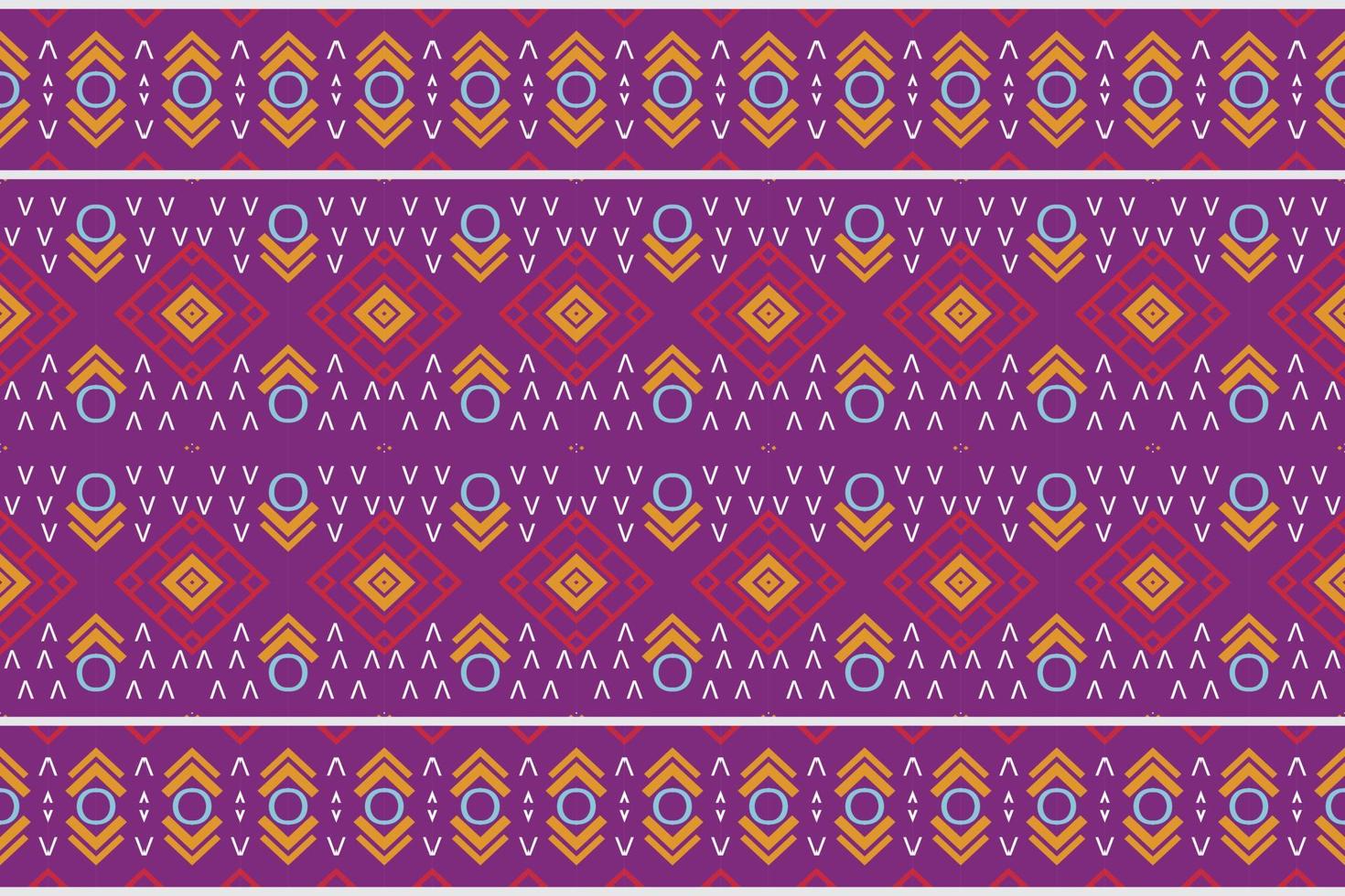 Ethnic pattern design of the Philippines. Geometric ethnic pattern traditional Design It is a pattern geometric shapes. Create beautiful fabric patterns. Design Using in the fashion industry. vector