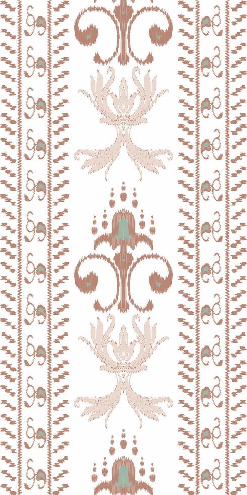 Ikat Damask 08 vector