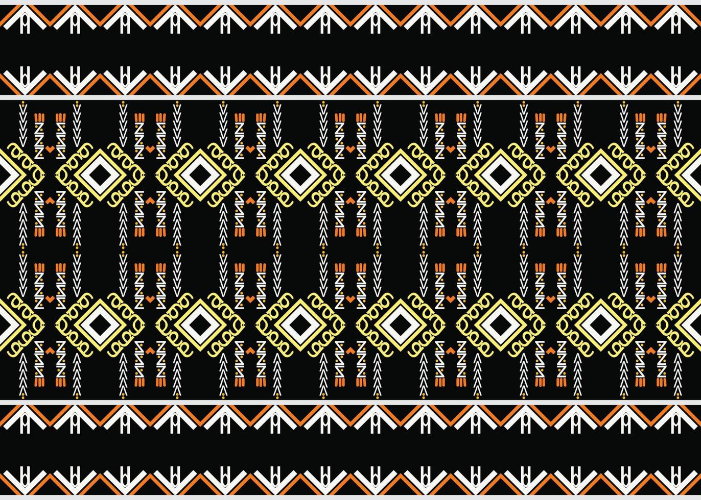 étnico flores tribal resumen geométrico tradicional étnico oriental diseño para el antecedentes. gente bordado, indio, escandinavo, gitano, mexicano, africano alfombra, alfombra. vector