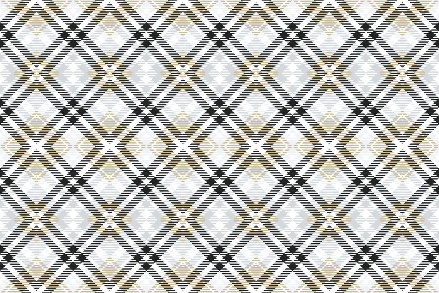 Check Simple plaid pattern is a patterned cloth consisting of criss crossed, horizontal and vertical bands in multiple colours.plaid Seamless For scarf,pyjamas,blanket,duvet,kilt large shawl. vector