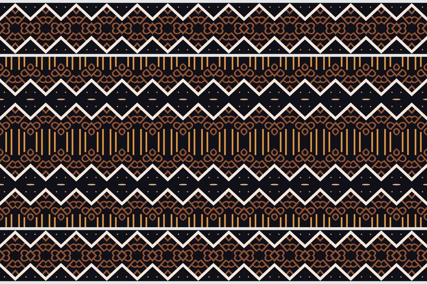Ethnic design drawing the Philippines. Geometric ethnic pattern traditional Design It is a pattern geometric shapes. Create beautiful fabric patterns. Design for print. Using in the fashion industry. vector