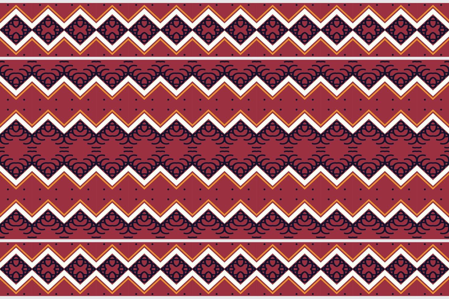 Ethnic design drawing the Philippines. traditional pattern background It is a pattern geometric shapes. Create beautiful fabric patterns. Design for print. Using in the fashion industry. vector