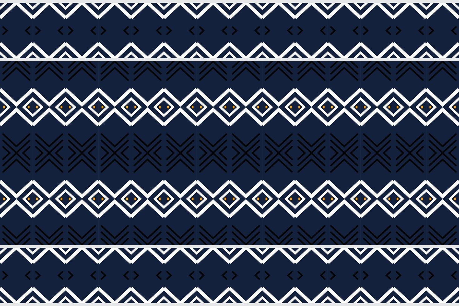 The geometric ethnic pattern design. traditional pattern African art It is a pattern geometric shapes. Create beautiful fabric patterns. Design for print. Using in the fashion industry. vector