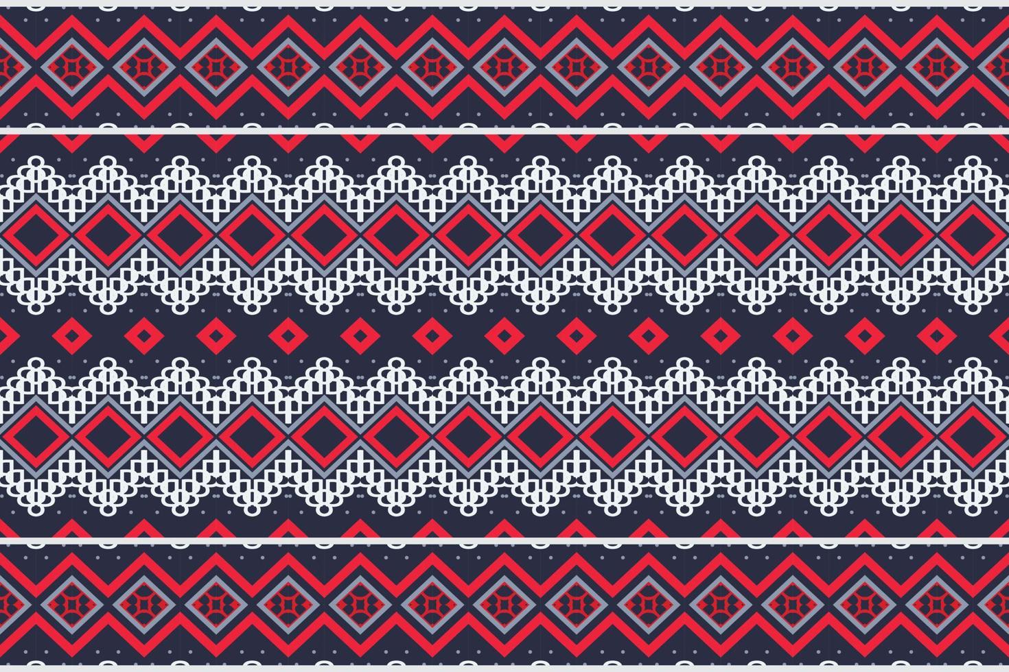 Pattern Philippine tribal design. Traditional ethnic pattern design It is a pattern geometric shapes. Create beautiful fabric patterns. Design for print. Using in the fashion industry. vector