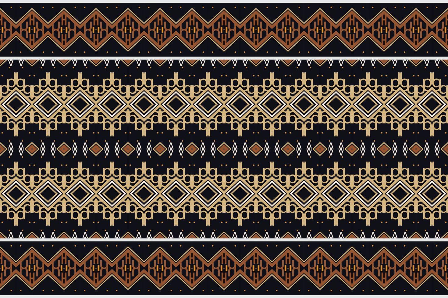 Ethnic pattern background. Traditional ethnic patterns vectors It is a pattern geometric shapes. Create beautiful fabric patterns. Design for print. Using in the fashion industry.
