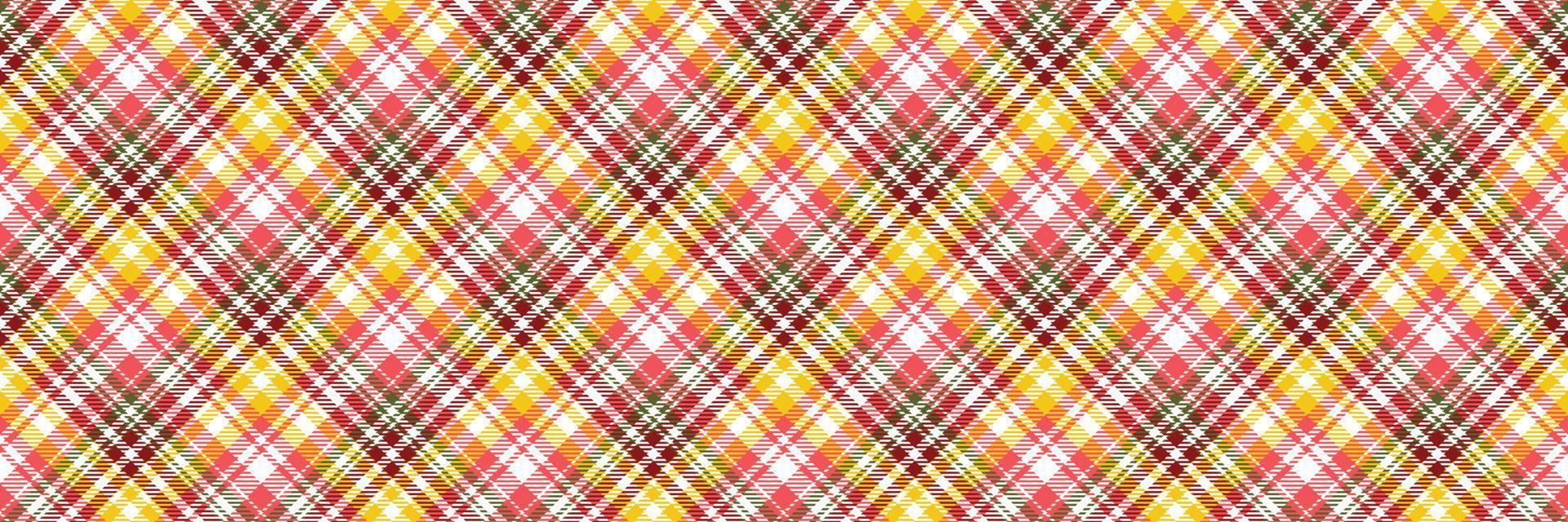 Check Vector plaid pattern is a patterned cloth consisting of criss crossed, horizontal and vertical bands in multiple colours.plaid Seamless for  scarf,pyjamas,blanket,duvet,kilt large shawl.