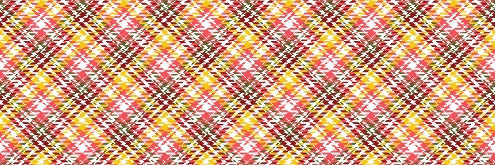 Check Vector plaid pattern is a patterned cloth consisting of criss crossed, horizontal and vertical bands in multiple colours.plaid Seamless for  scarf,pyjamas,blanket,duvet,kilt large shawl.