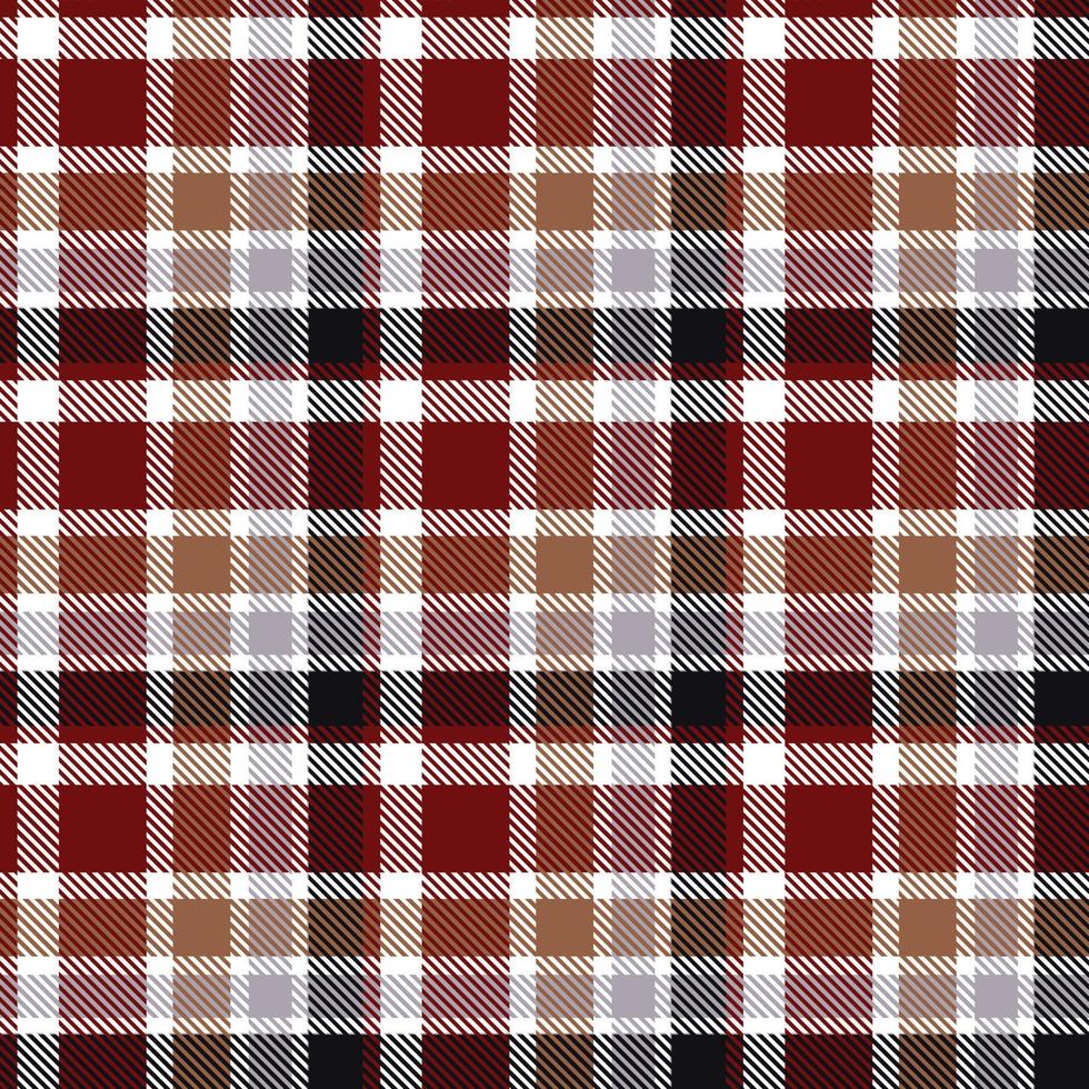 Check Plaid pattern is a patterned cloth consisting of criss crossed, horizontal and vertical bands in multiple colours.Seamless tartan for  scarf,pyjamas,blanket,duvet,kilt large shawl. vector