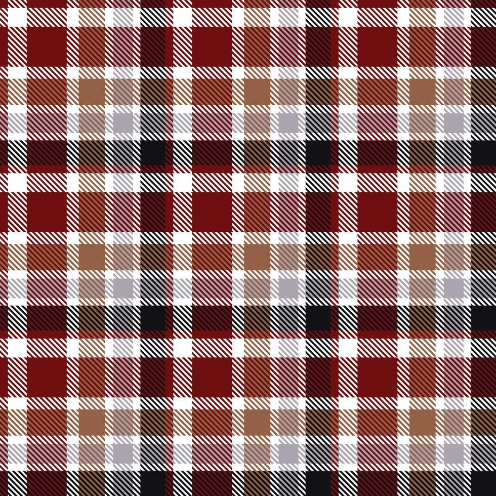 Check Plaid pattern is a patterned cloth consisting of criss crossed, horizontal and vertical bands in multiple colours.Seamless tartan for  scarf,pyjamas,blanket,duvet,kilt large shawl. vector