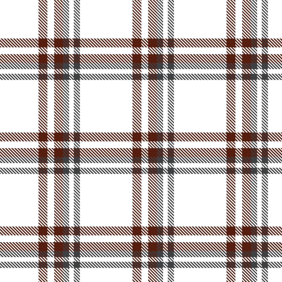 plaid pattern seamless textile is woven in a simple twill, two over two under the warp, advancing one thread at each pass. vector