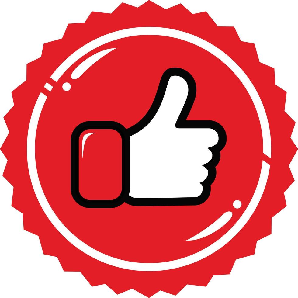 thumbs up free gesture icon logo symbol vector isolated