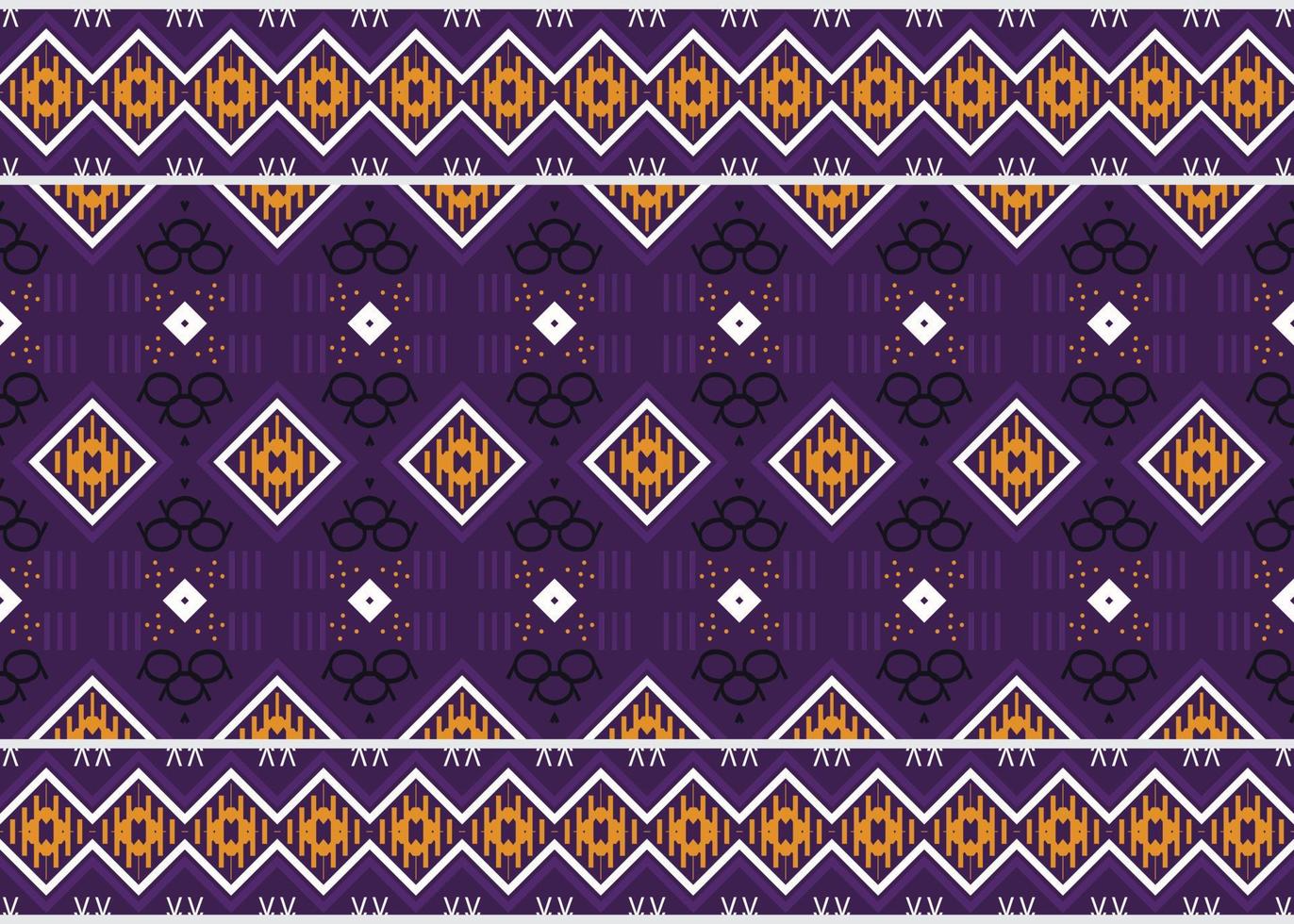 étnico modelo diseño. tradicional modelo africano Arte eso es un modelo geométrico formas crear hermosa tela patrones. diseño para impresión. utilizando en el Moda industria. vector