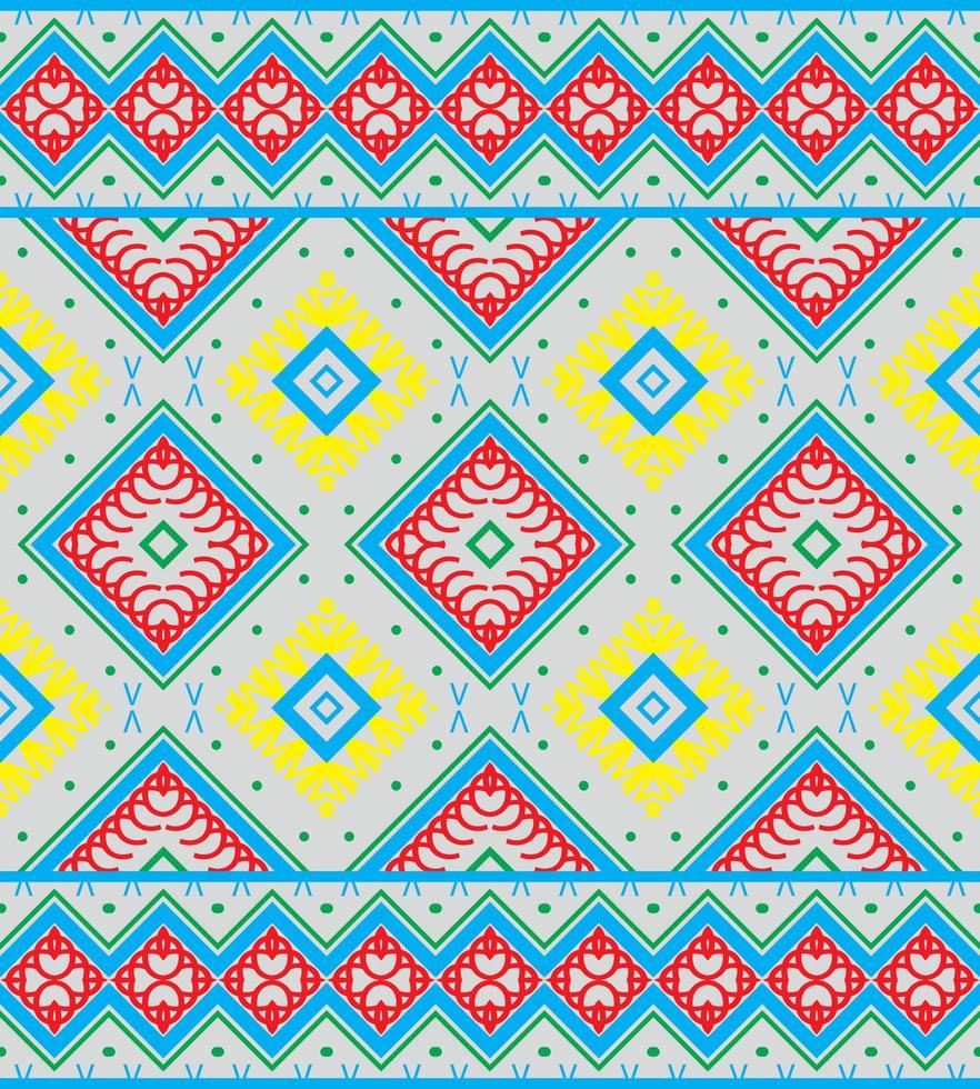 African Ethnic floral seamless pattern background. geometric ethnic oriental pattern traditional. Ethnic Aztec style abstract vector illustration. design for print texture,fabric,saree,sari,carpet.