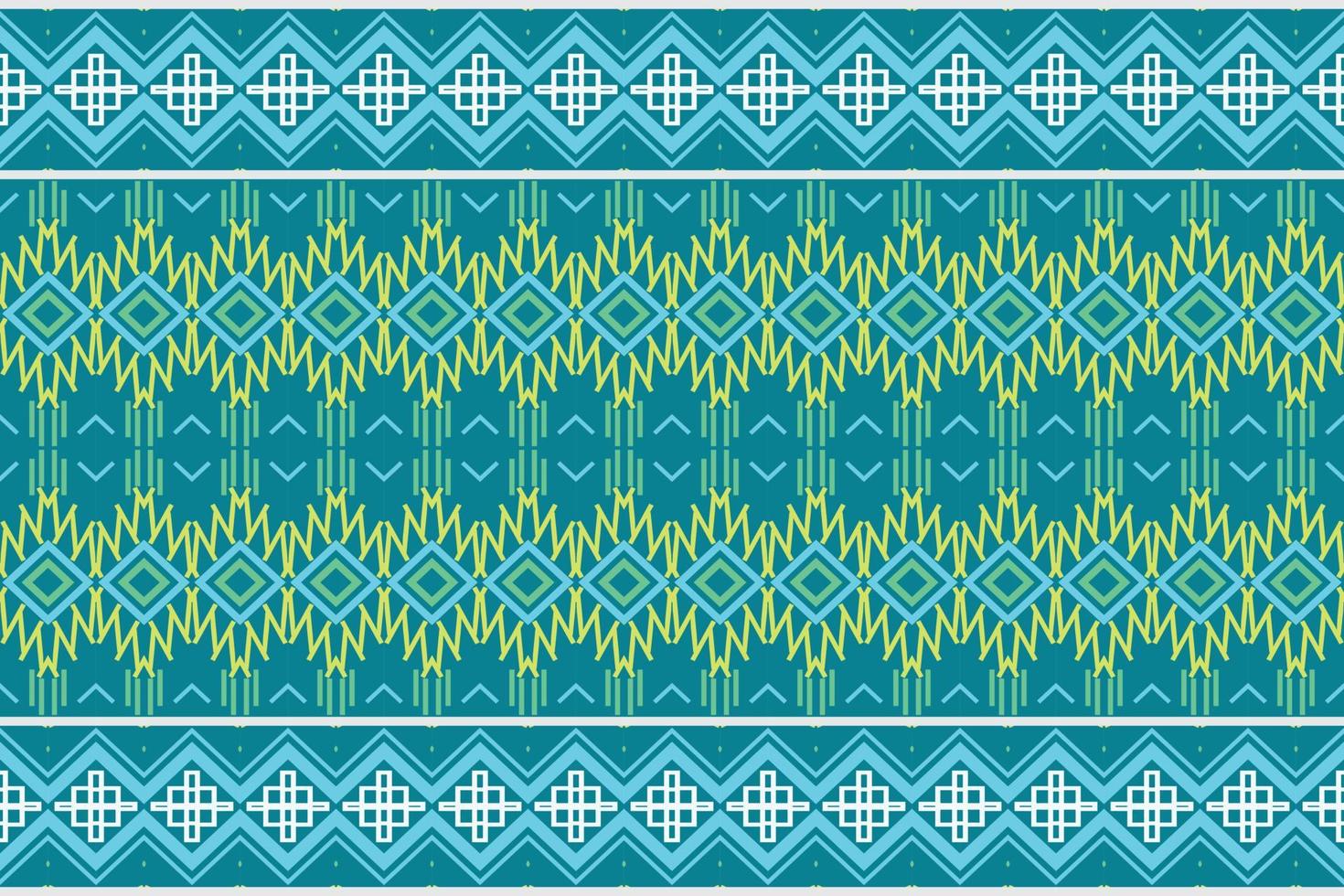 Tribal pattern vector. traditional patterned old saree dress design It is a pattern geometric shapes. Create beautiful fabric patterns. Design for print. Using in the fashion industry. vector