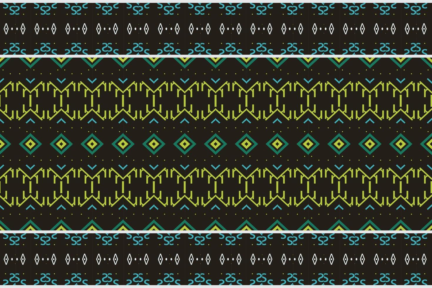Ethnic pattern Philippine textile. traditional pattern design It is a pattern geometric shapes. Create beautiful fabric patterns. Design for print. Using in the fashion industry. vector