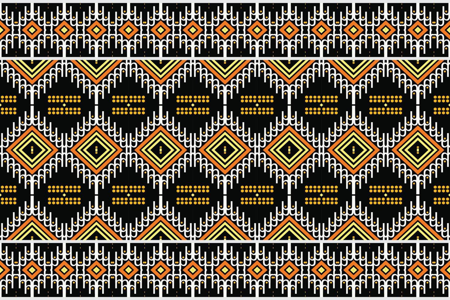 Motif Ethnic floral seamless pattern background. geometric ethnic oriental pattern traditional. Ethnic Aztec style abstract vector illustration. design for print texture,fabric,saree,sari,carpet.