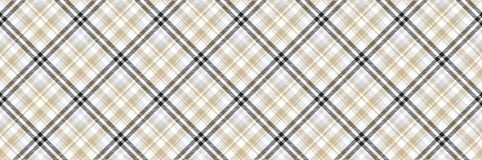 Check Simple plaid pattern is a patterned cloth consisting of criss crossed, horizontal and vertical bands in multiple colours.plaid Seamless for  scarf,pyjamas,blanket,duvet,kilt large shawl. vector