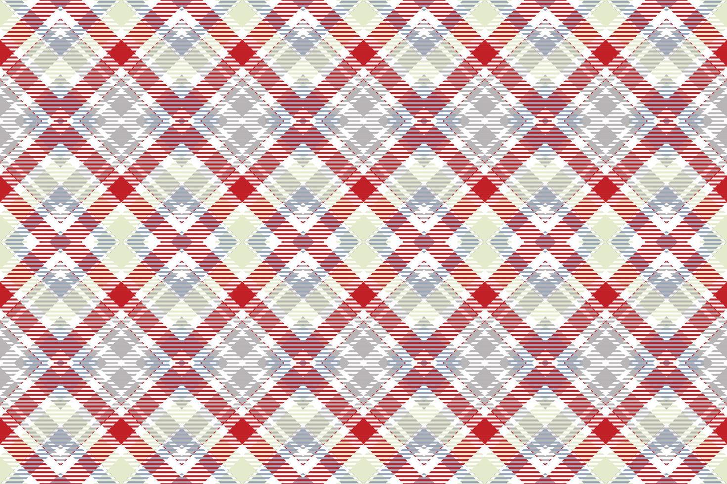 Plaids seamless pattern is a patterned cloth consisting of criss crossed, horizontal and vertical bands in multiple colours.plaid Seamless For scarf,pyjamas,blanket,duvet,kilt large shawl. vector