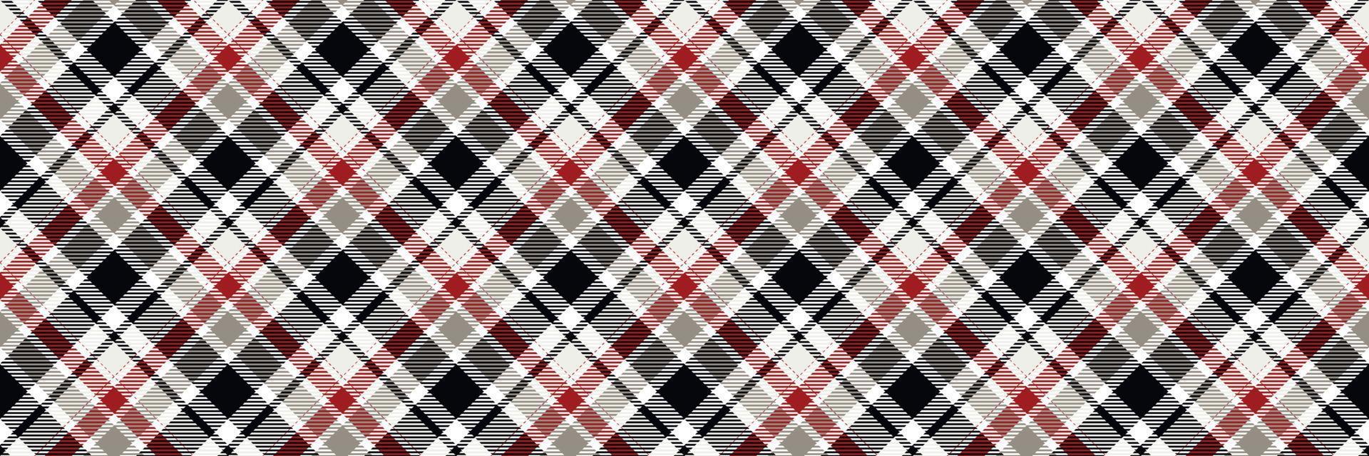 Check Plaid patterns is a patterned cloth consisting of criss crossed, horizontal and vertical bands in multiple colours.plaid Seamless for  scarf,pyjamas,blanket,duvet,kilt large shawl. vector