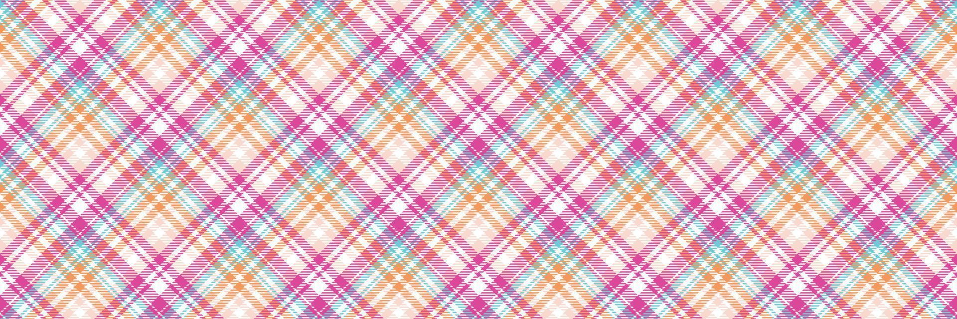 cheque tartán modelo tartán es un estampado paño consistente de entrecruzado cruzado, horizontal y vertical bandas en múltiple colores.plaid sin costura para bufanda, pijama, manta, edredón, falda escocesa grande chal. vector