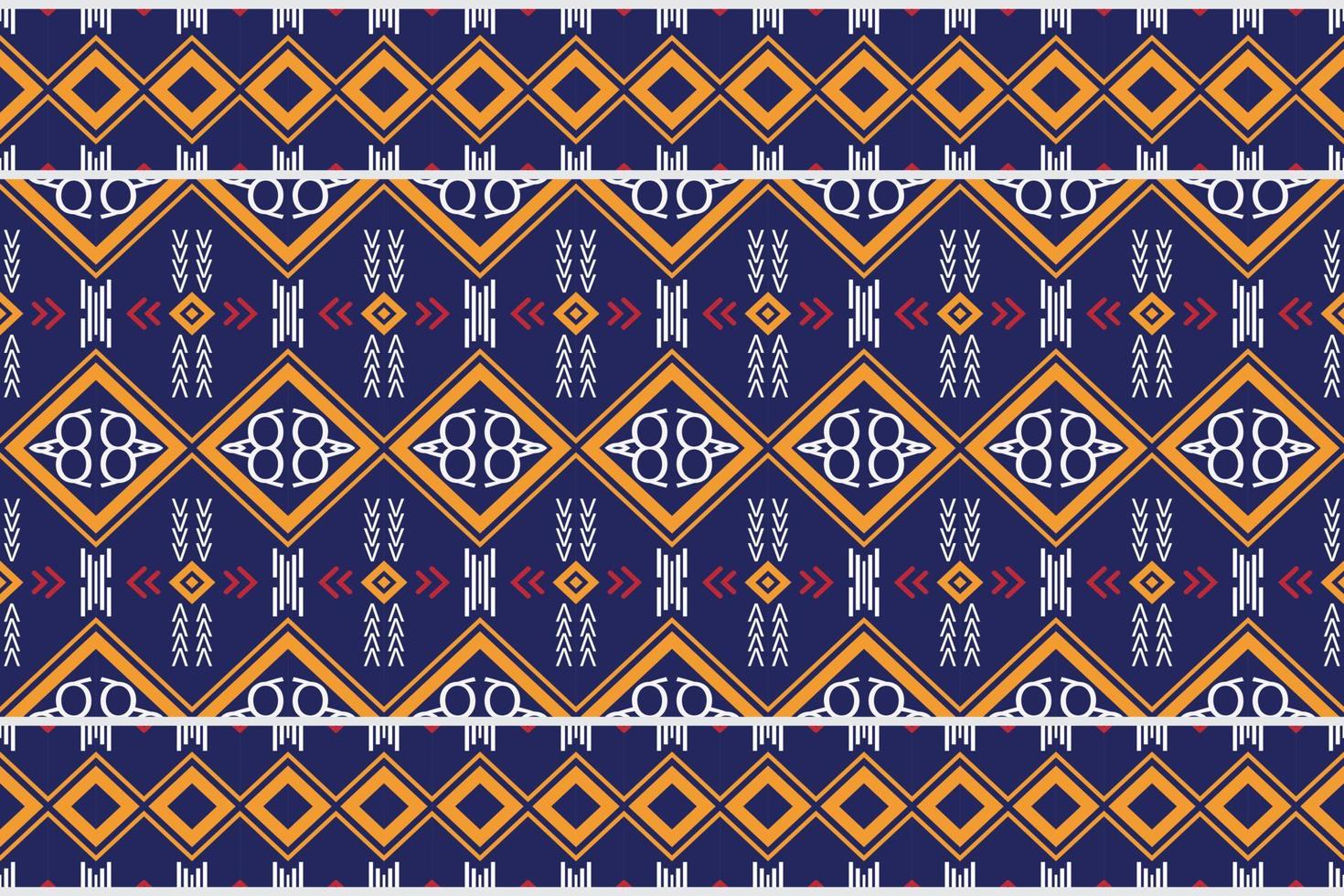 Ethnic Indian prints and patterns. Traditional ethnic patterns vectors It is a pattern geometric shapes. Create beautiful fabric patterns. Design for print. Using in the fashion industry.