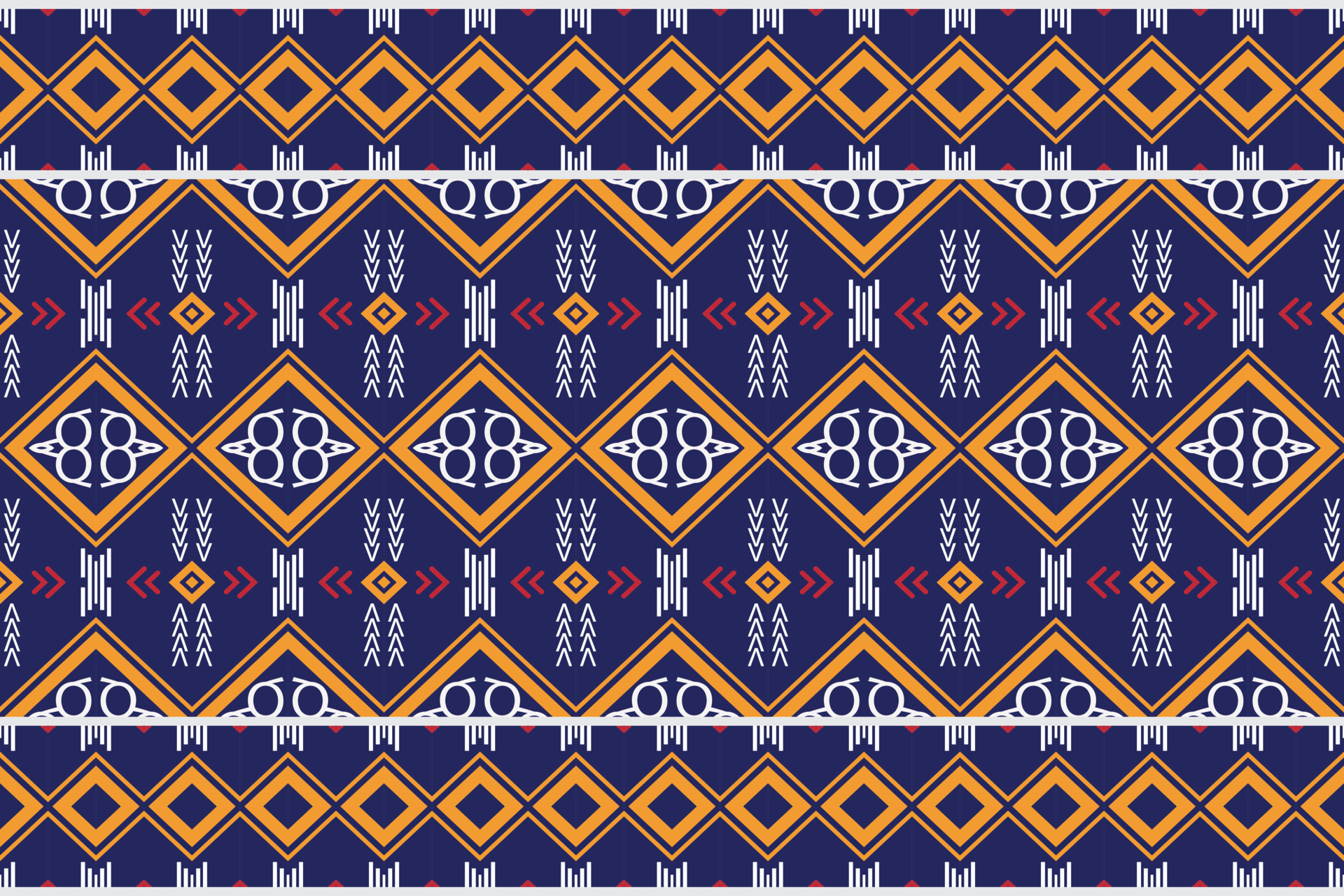 Ethnic Indian prints and patterns. Traditional ethnic patterns vectors