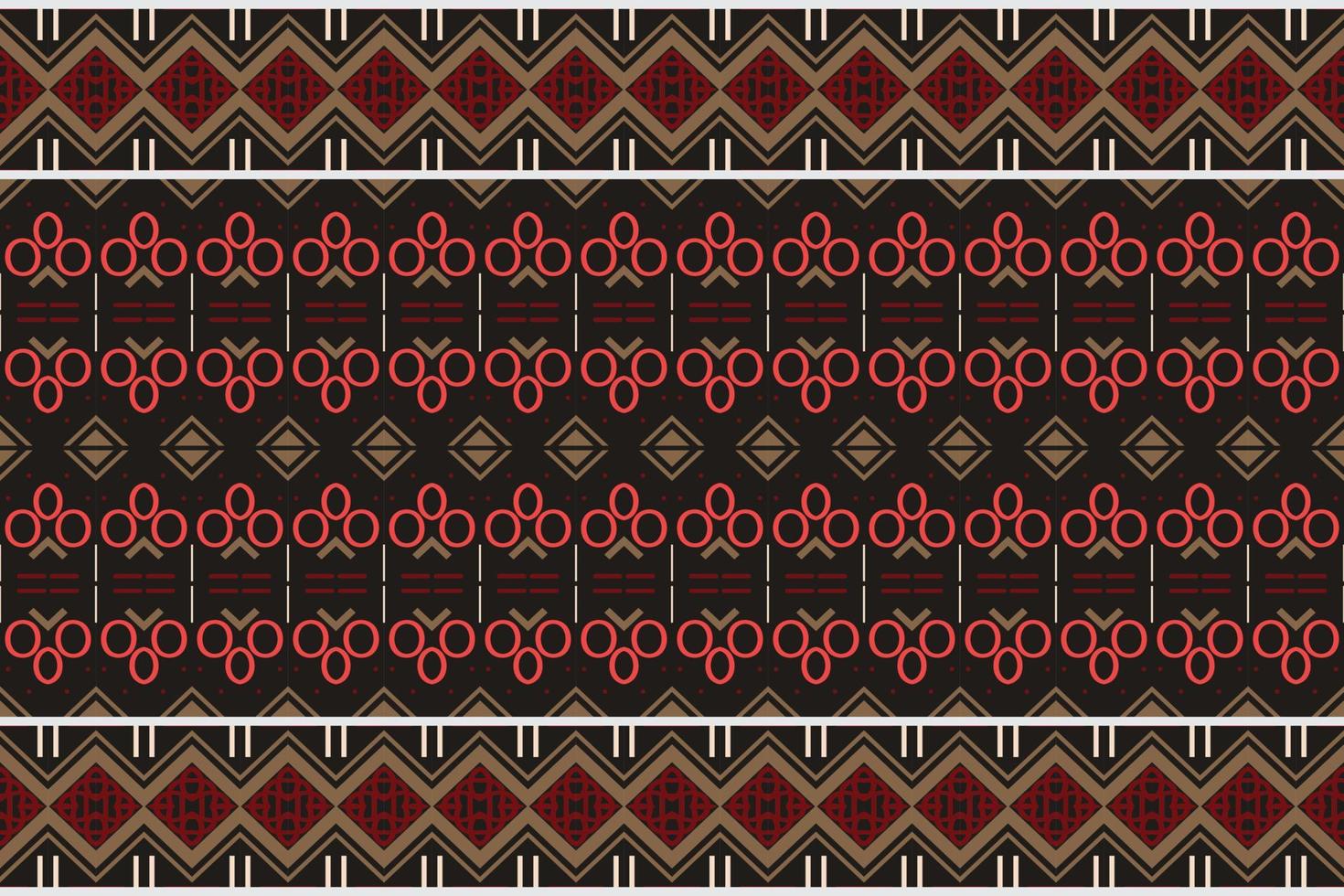 The colorful tribal pattern design. traditional patterned vector It is a pattern geometric shapes. Create beautiful fabric patterns. Design for print. Using in the fashion industry.