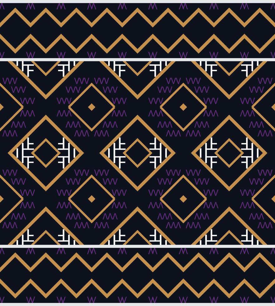 African Ethnic fabric seamless pattern background. geometric ethnic oriental pattern traditional. Ethnic Aztec style abstract vector illustration. design for print texture,fabric,saree,sari,carpet.