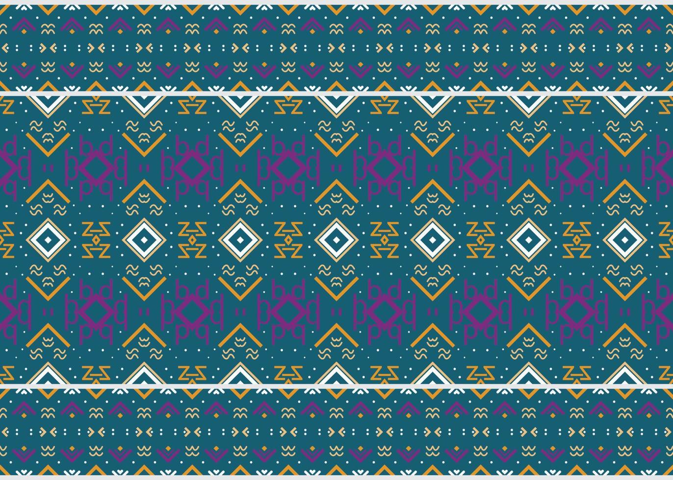 étnico flores tribal cruzar geométrico tradicional étnico oriental diseño para el antecedentes. gente bordado, indio, escandinavo, gitano, mexicano, africano alfombra, alfombra. vector