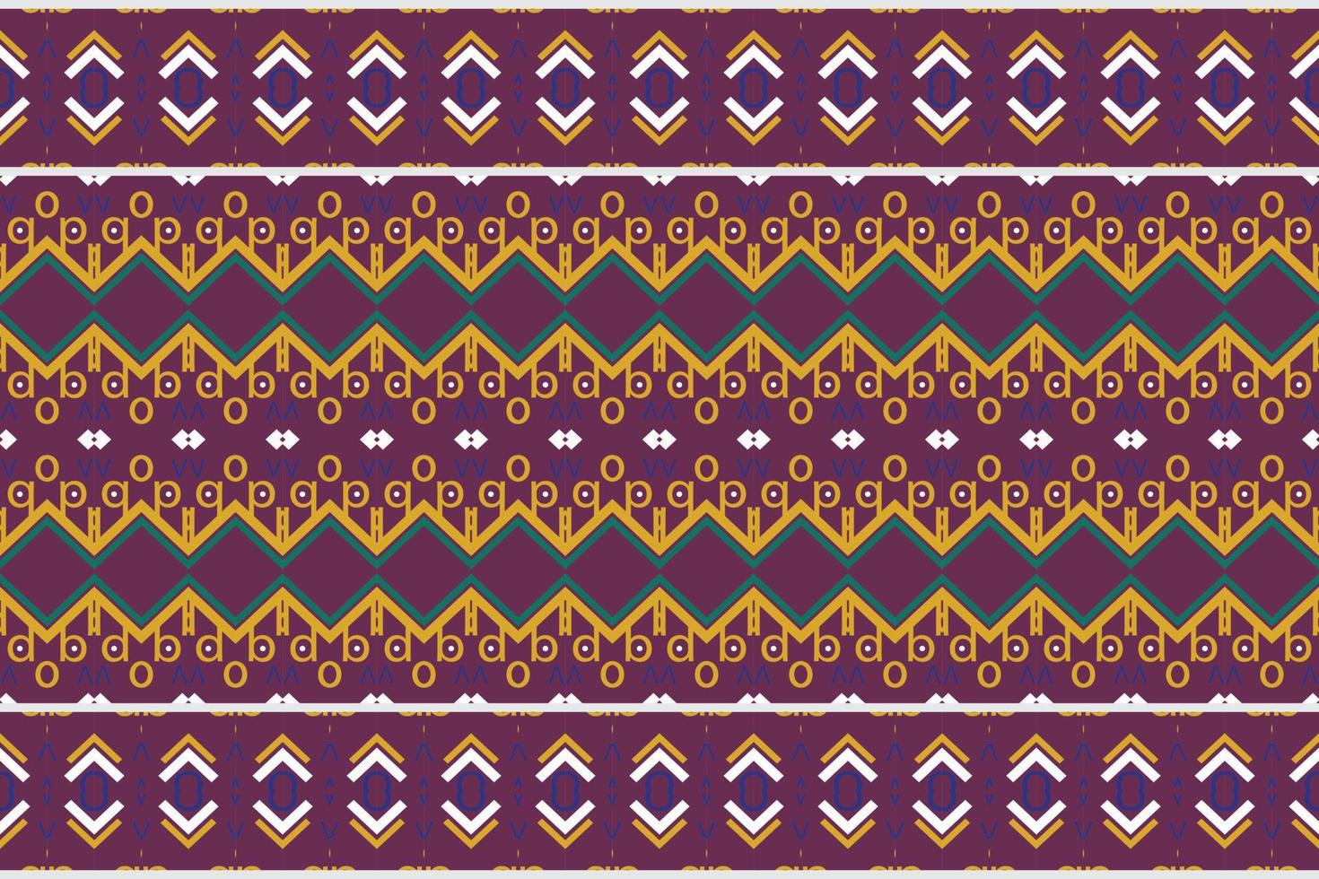 Indian ethnic pattern. traditional patterned vector It is a pattern geometric shapes. Create beautiful fabric patterns. Design for print. Using in the fashion industry.