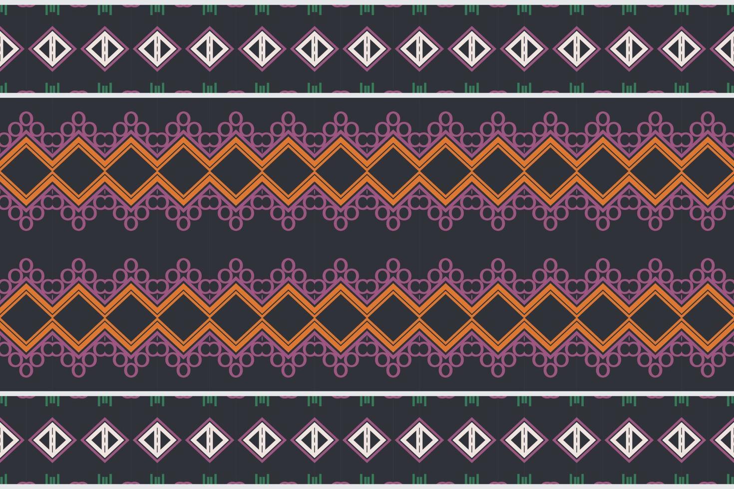 Simple ethnic design. Geometric ethnic pattern traditional Design It is a pattern geometric shapes. Create beautiful fabric patterns. Design for print. Using in the fashion industry. vector