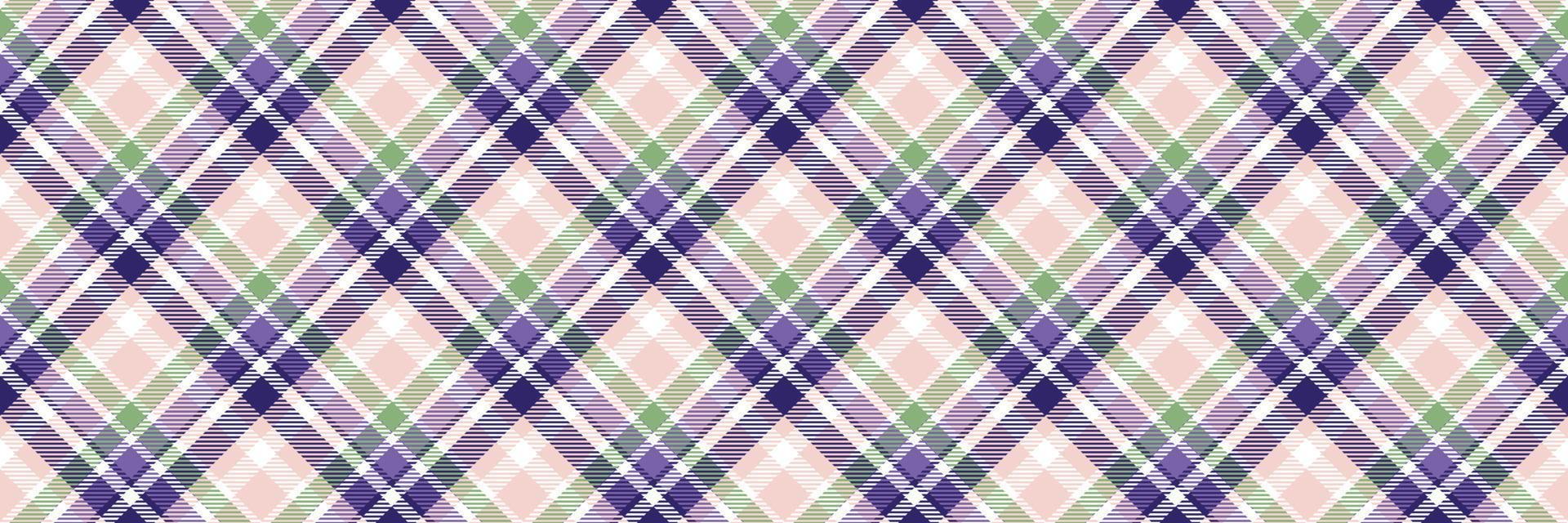 Simple plaid pattern is a patterned cloth consisting of criss crossed, horizontal and vertical bands in multiple colours.plaid Seamless for  scarf,pyjamas,blanket,duvet,kilt large shawl. vector