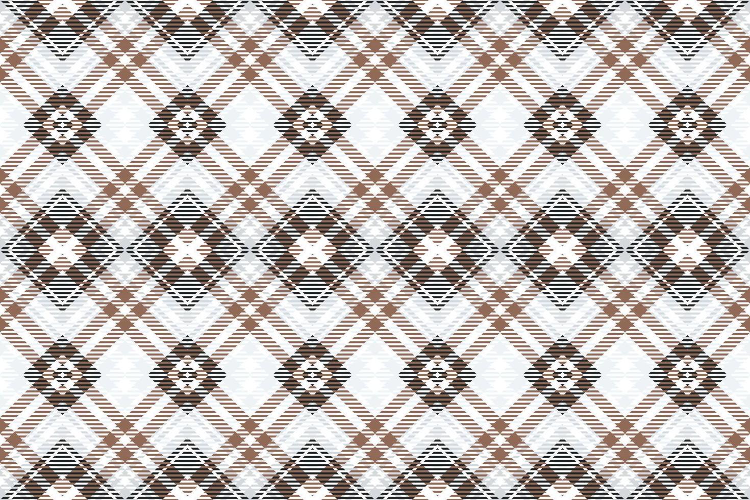 Check Plaids pattern seamless is a patterned cloth consisting of criss crossed, horizontal and vertical bands in multiple colours.plaid Seamless For scarf,pyjamas,blanket,duvet,kilt large shawl. vector