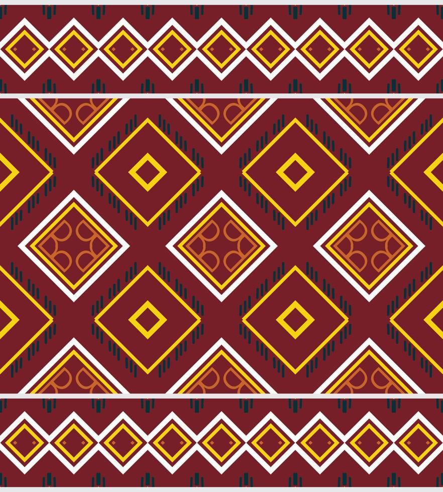 African Ethnic fabric seamless pattern background. geometric ethnic oriental pattern traditional. Ethnic Aztec style abstract vector illustration. design for print texture,fabric,saree,sari,carpet.